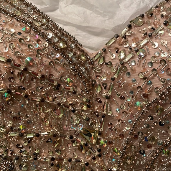 Beaded Mother of the Bride/Groom gown - Picture 4 of 6